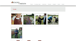 Desktop Screenshot of okologiiskolen.dk
